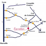 Plan d’acces Cornillon